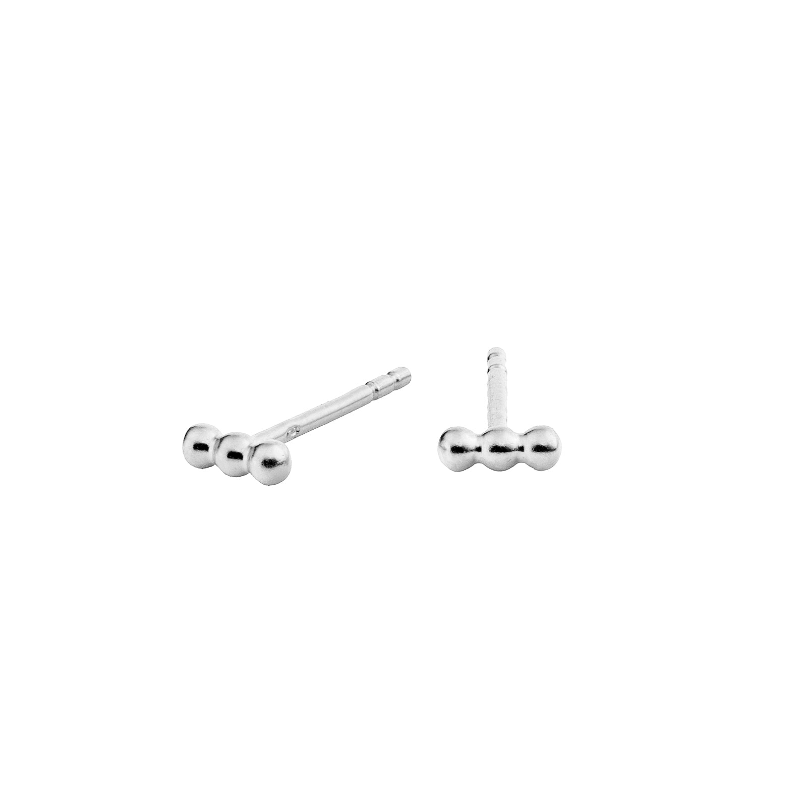 three's a party mini studs