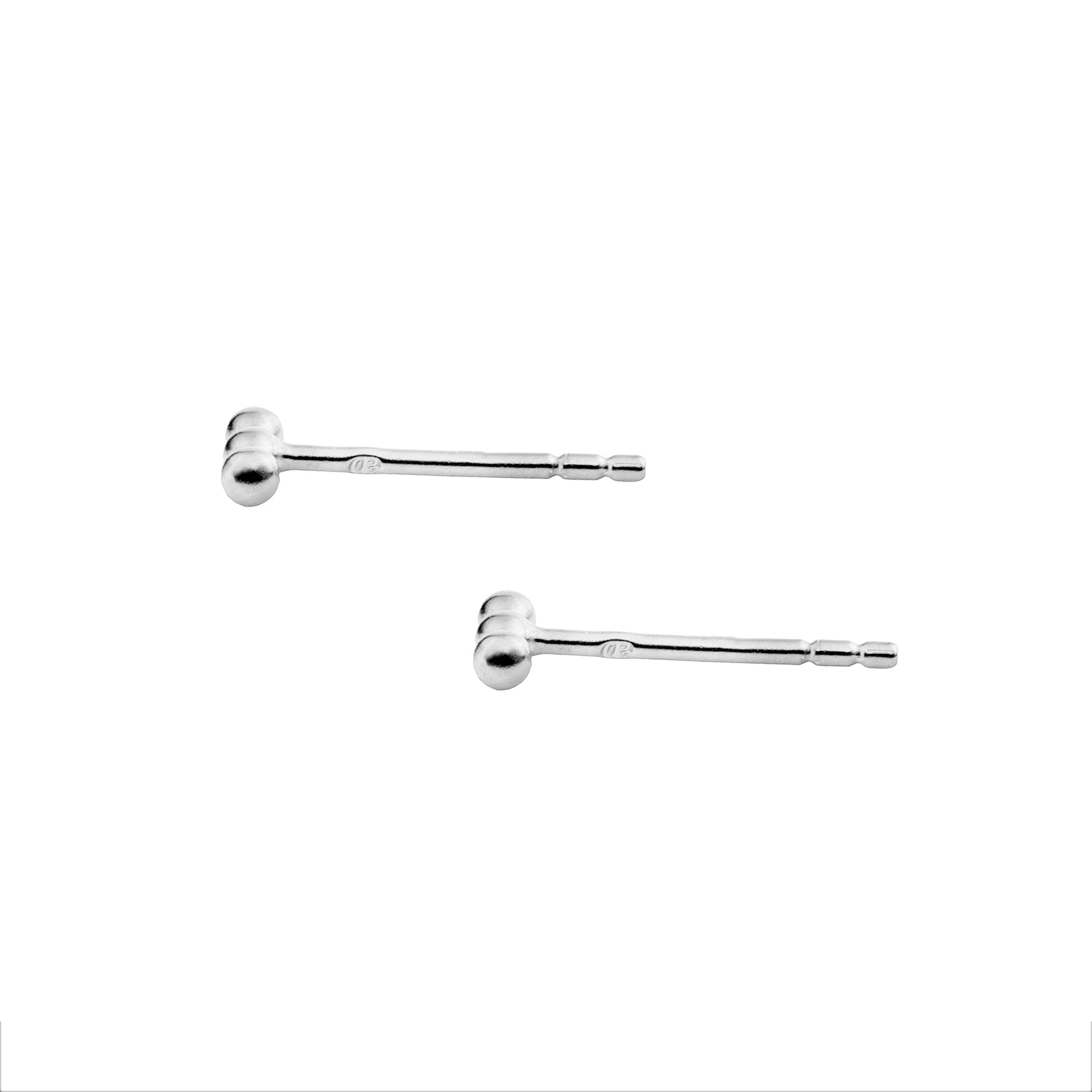 three's a party mini studs