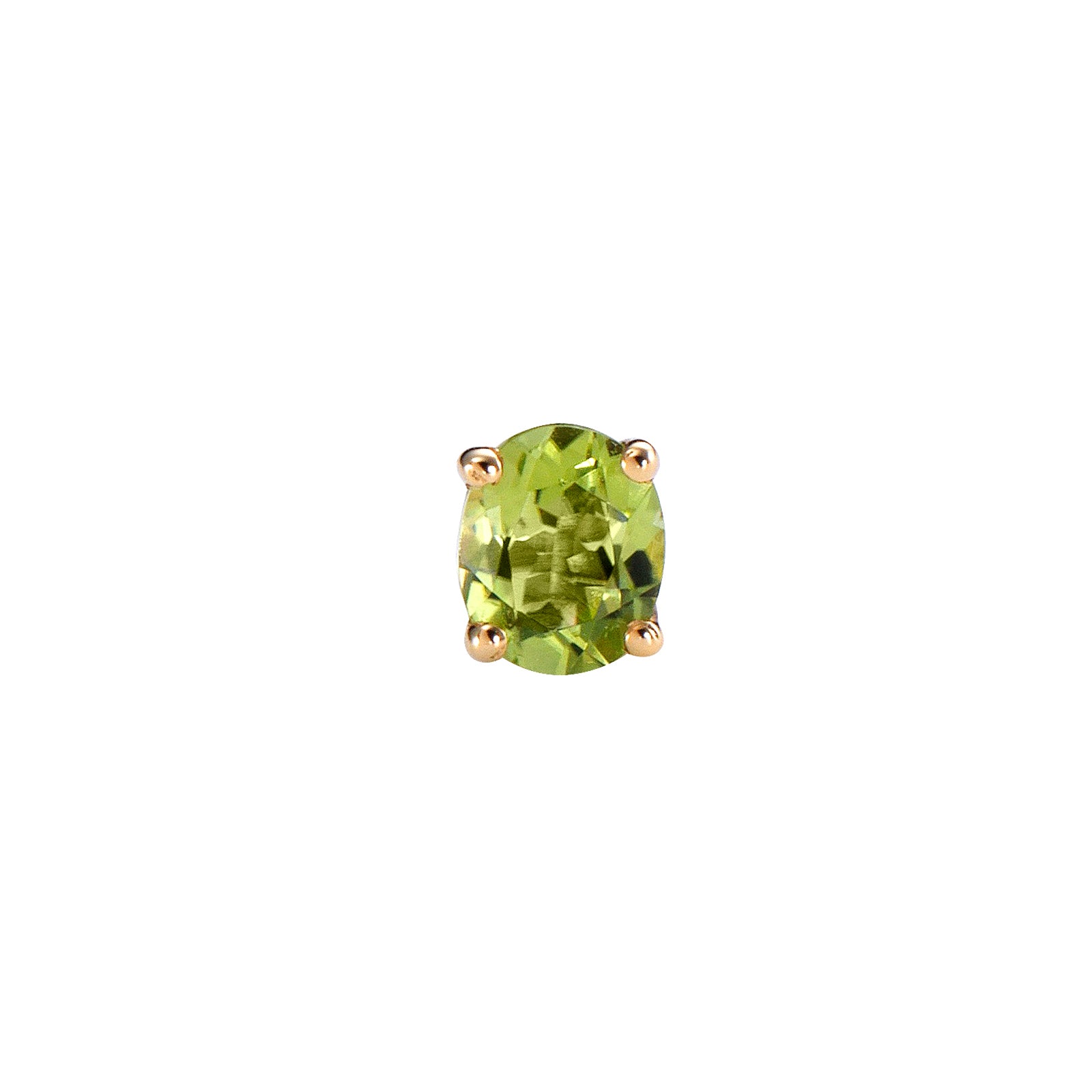 Peridot stone earrings discount