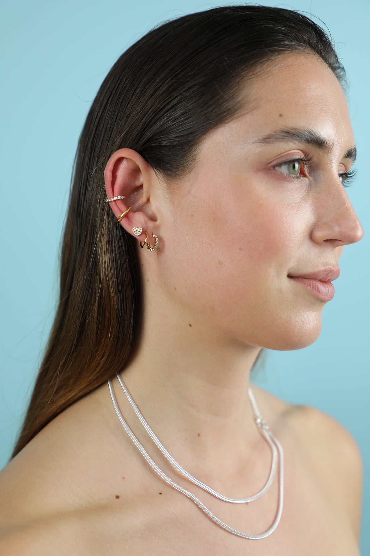 sterling clean earcuff