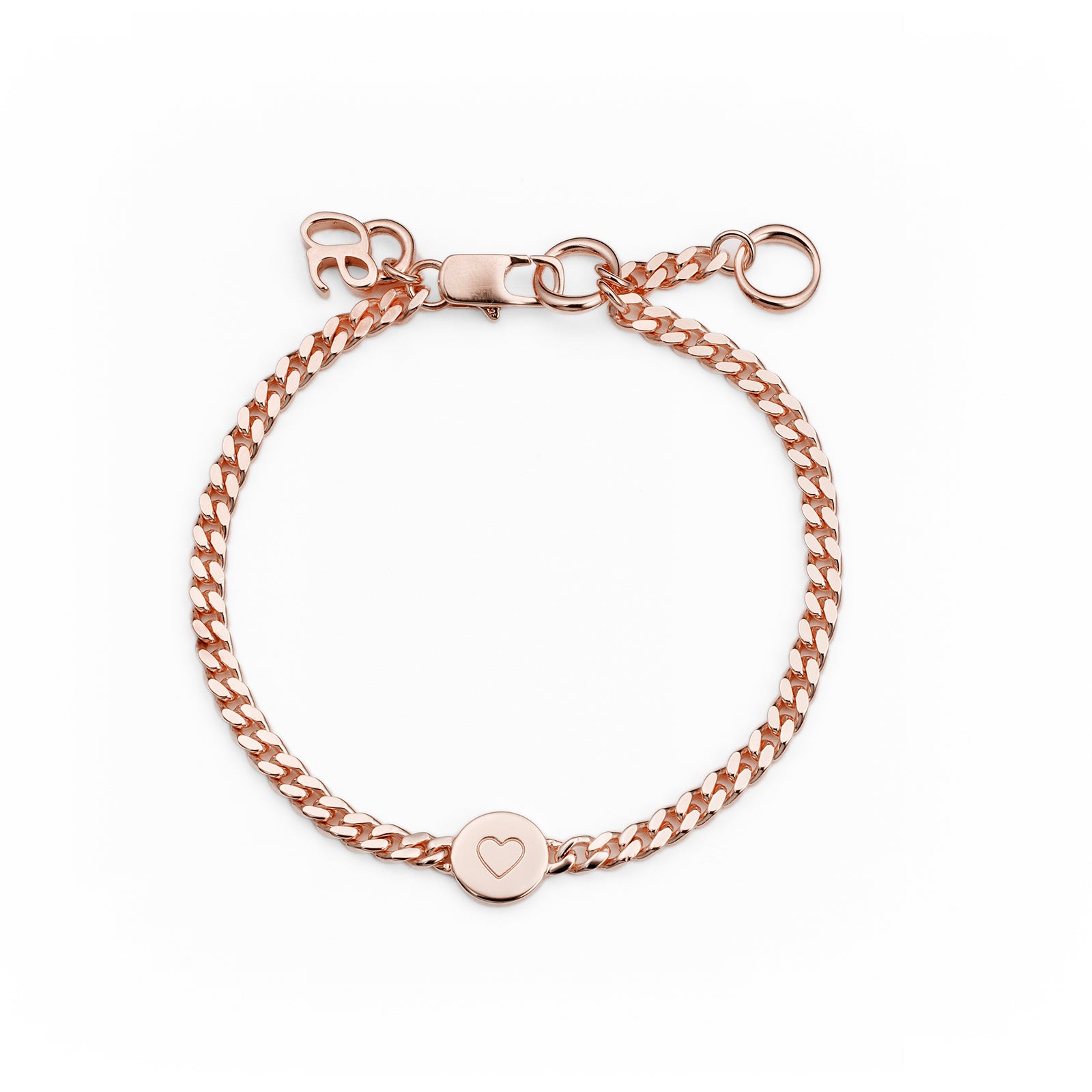 tank initial bracelet w/1