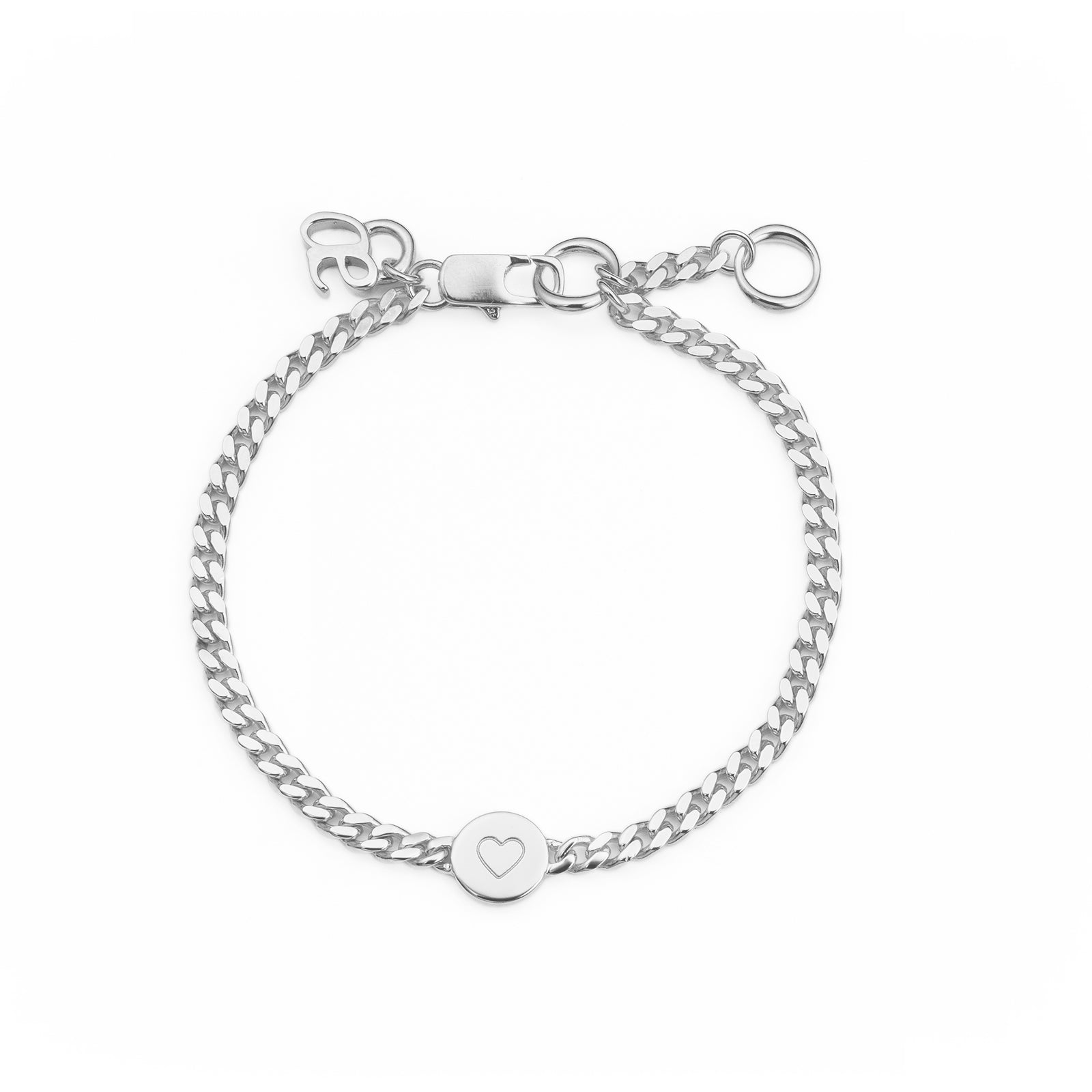 tank initial bracelet w/1