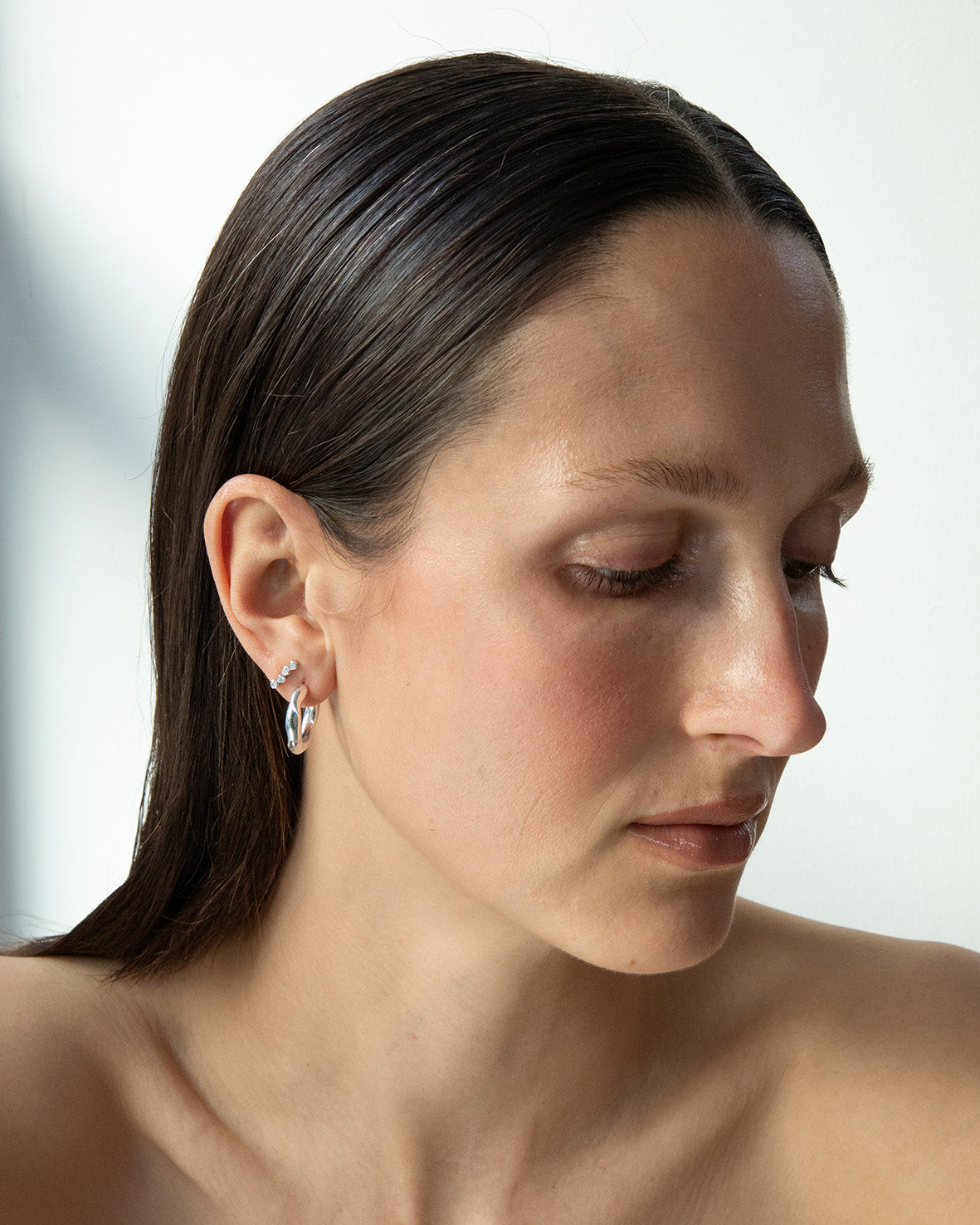floating earrings