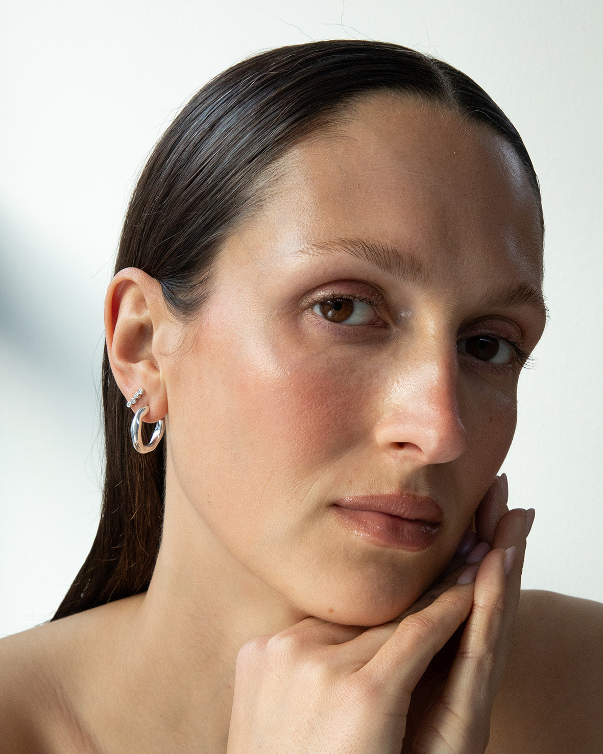 floating earrings