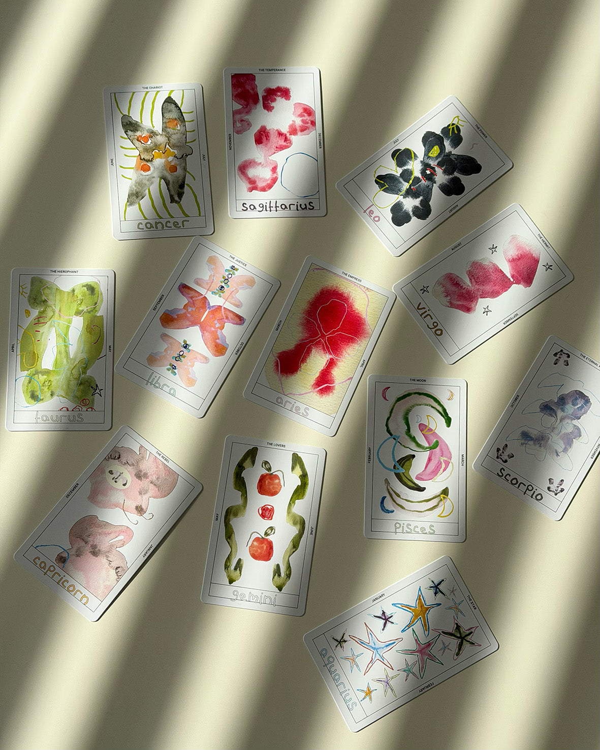ae star sign deck w/ one envelope