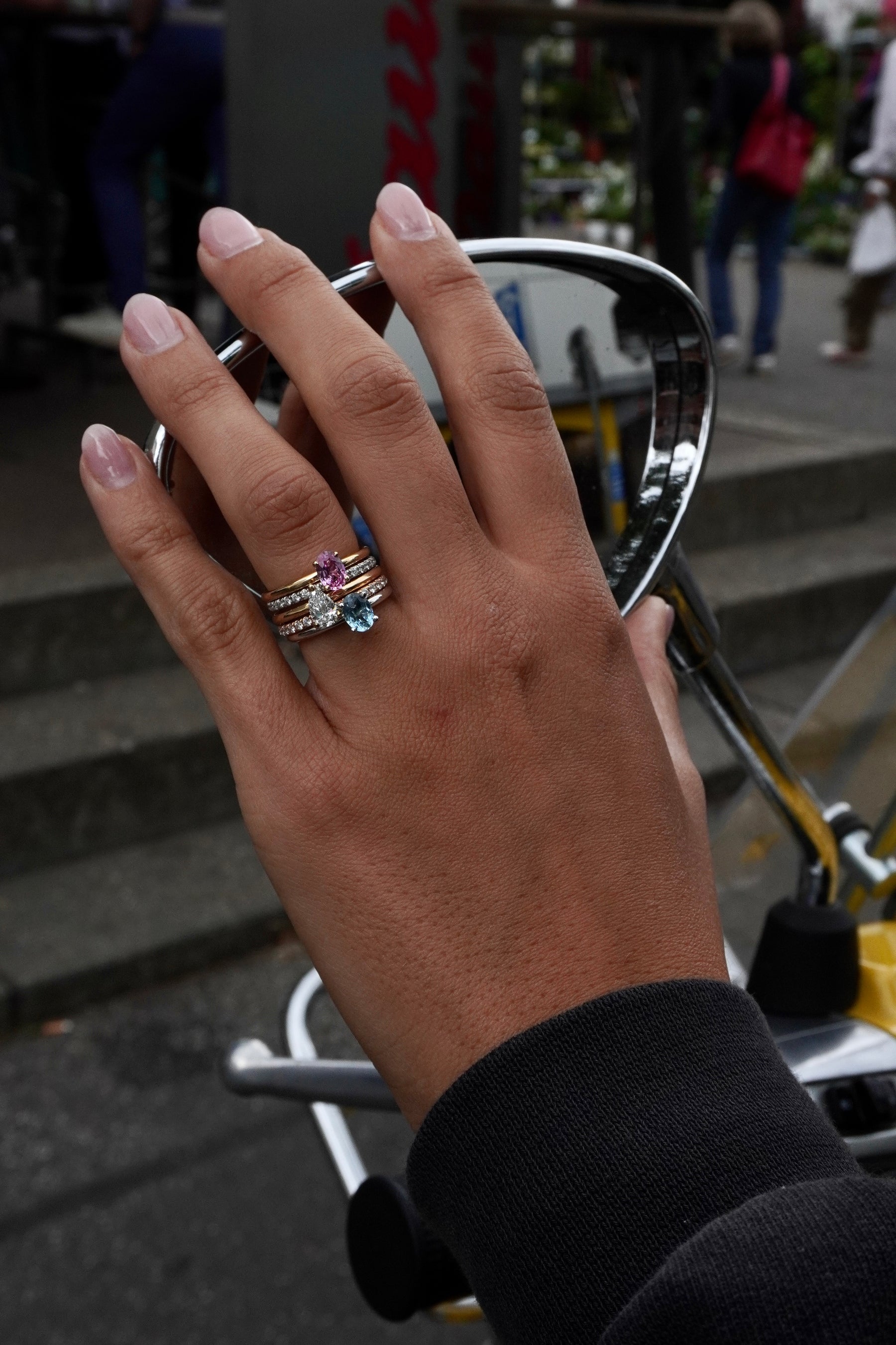 oneself ring aquamarin