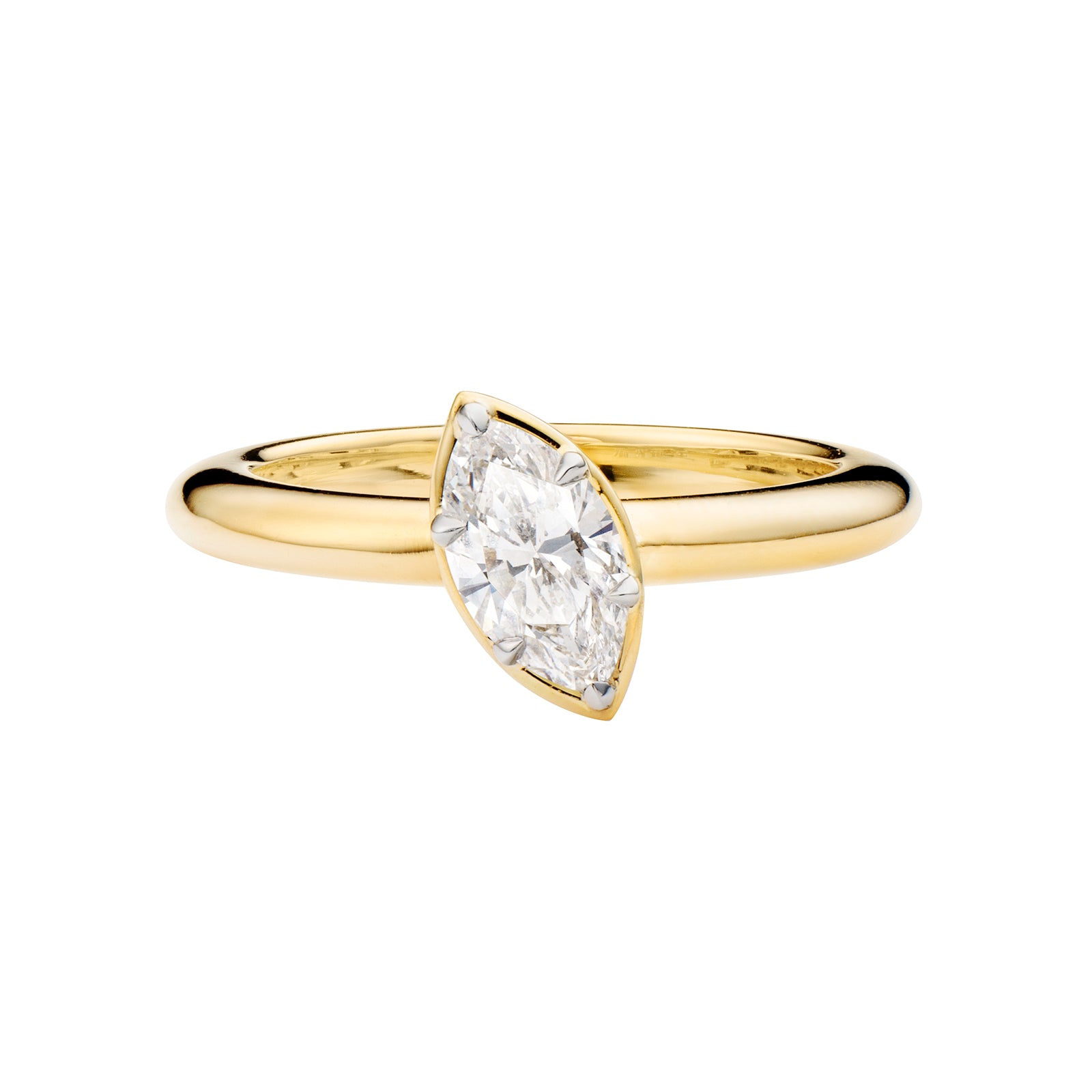 you(r) turn ring _ 18kt gelbgold