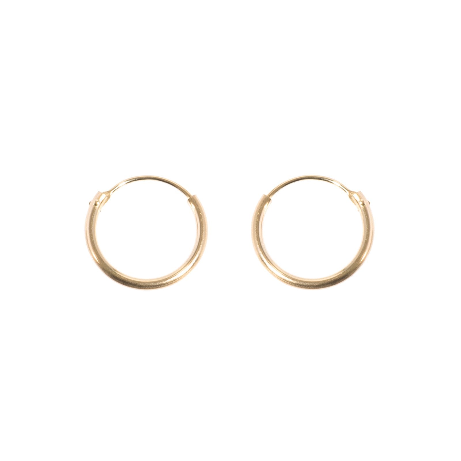 mini creolen 11mm gold ohrringe ariane ernst