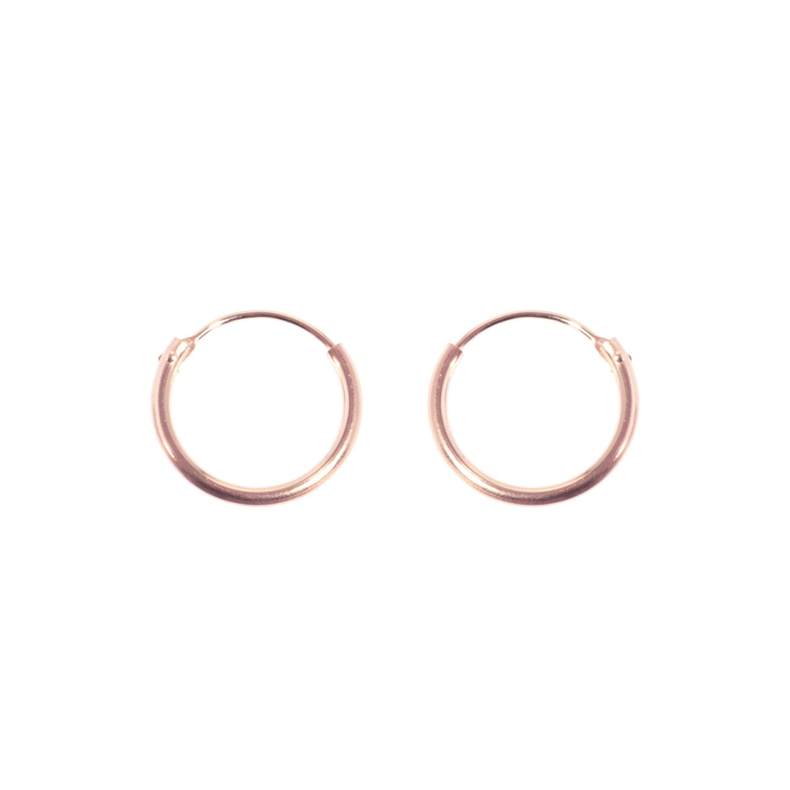 mini creolen 11mm rose ohrringe ariane ernst