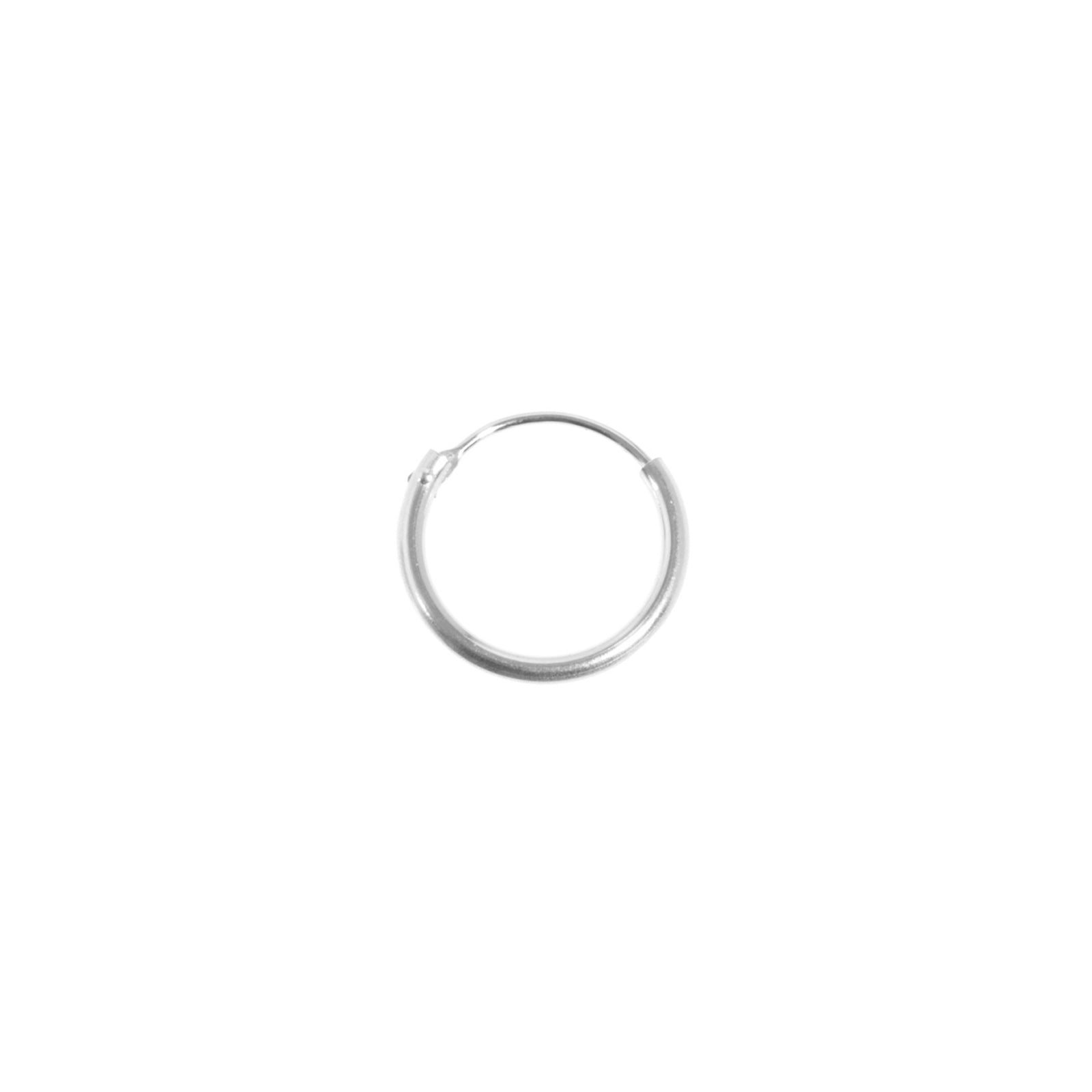 mini creole single 11mm silber ohrringe ariane ernst
