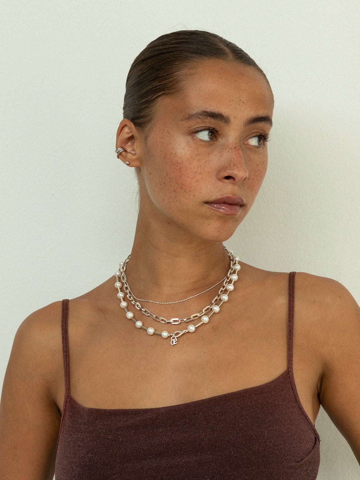 belle pearl chain