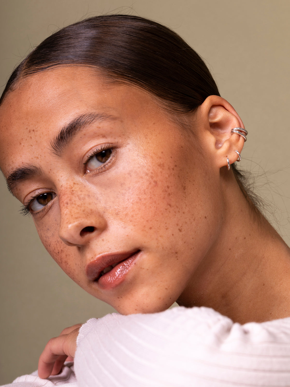 sterling clean earcuff
