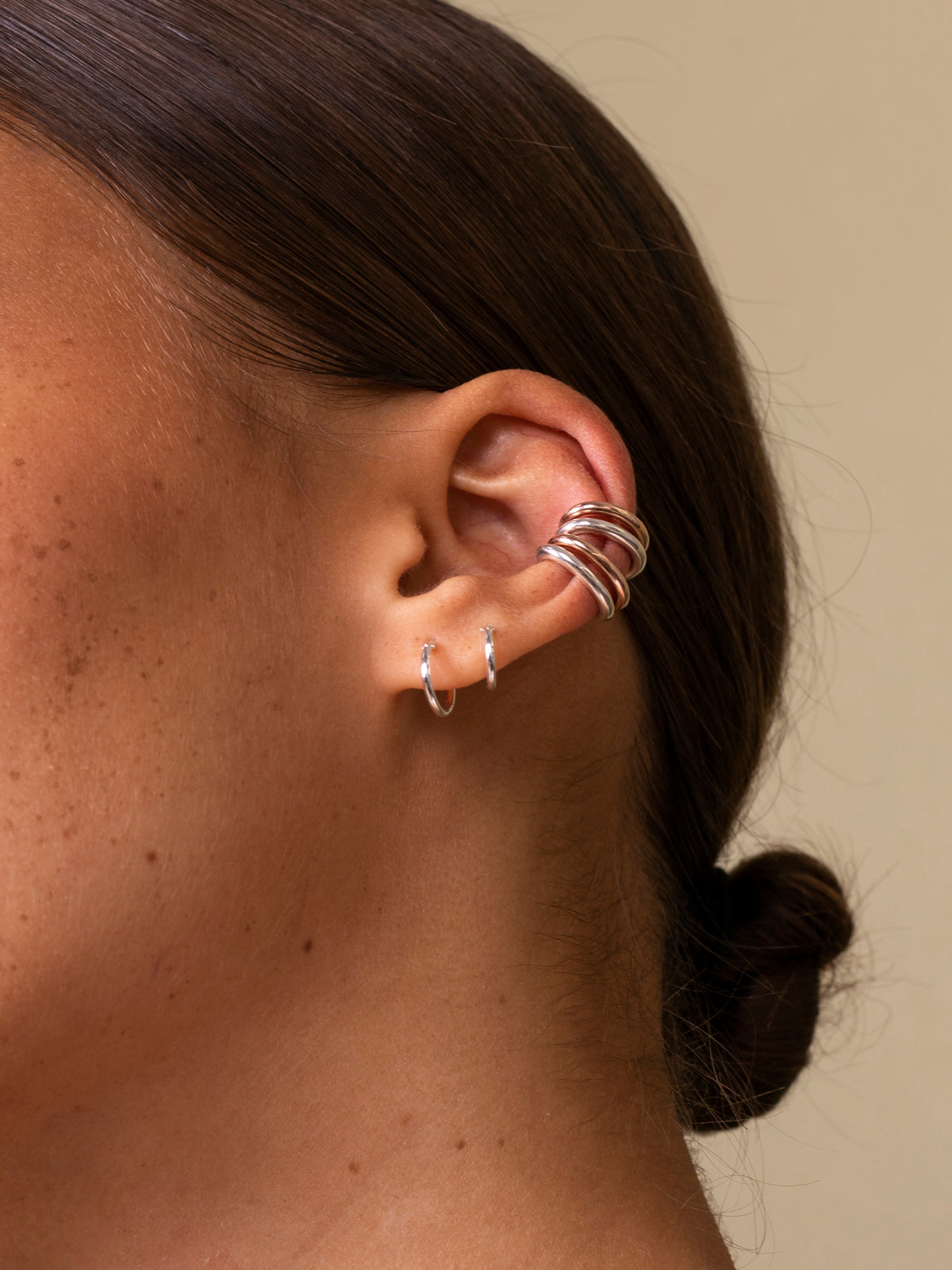 sterling clean earcuff
