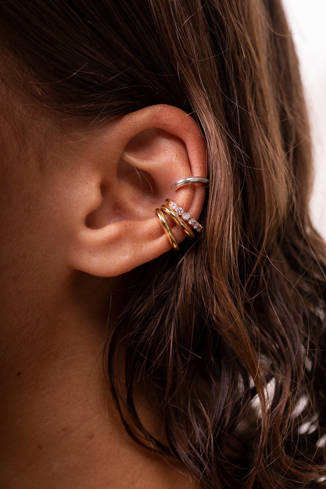 sterling clean earcuff