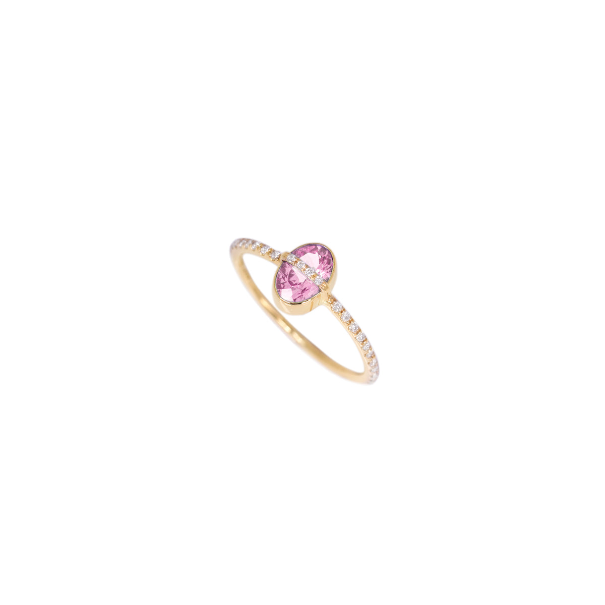 turmalin line memory ring rose