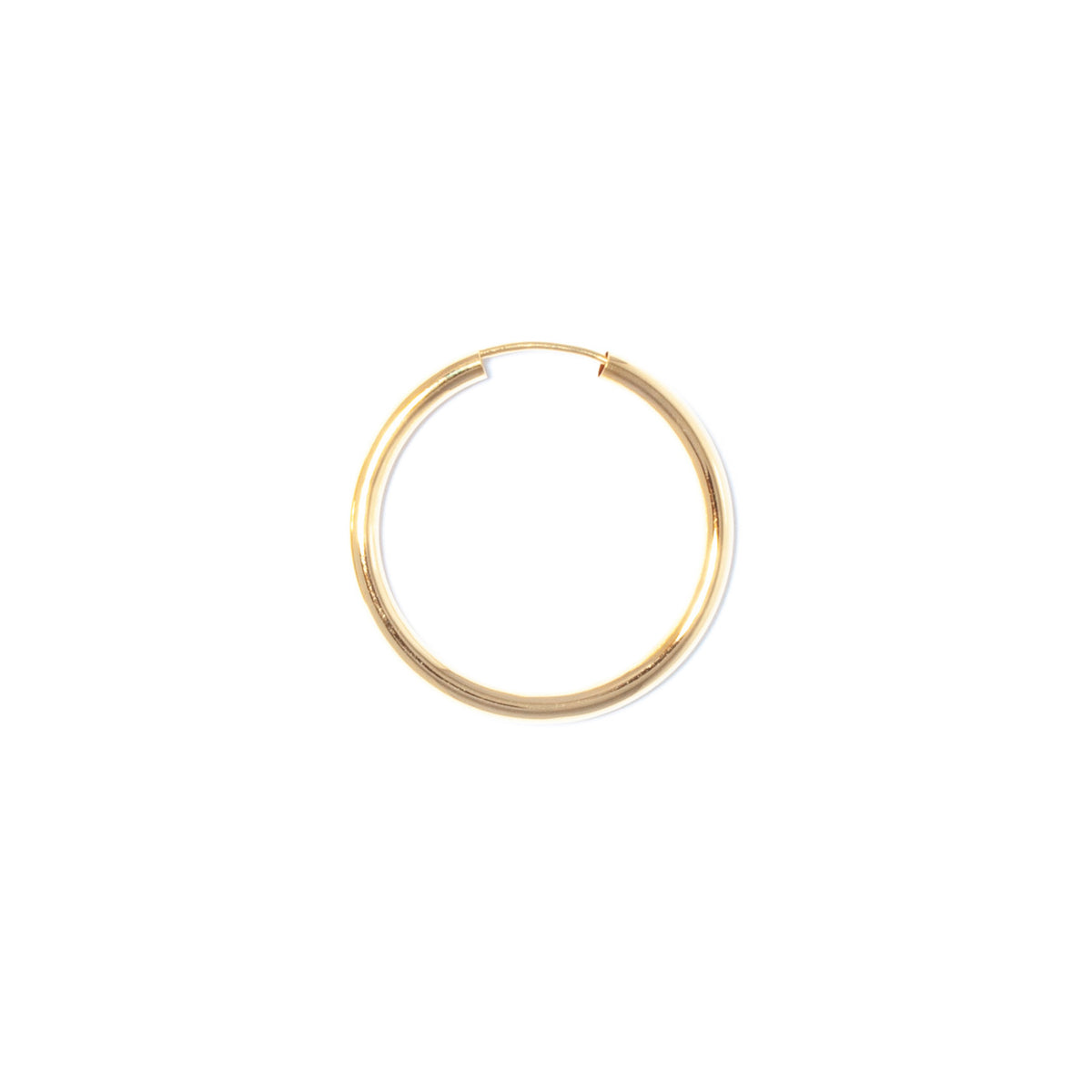 big creole single 20mm gold ohrring ariane ernst