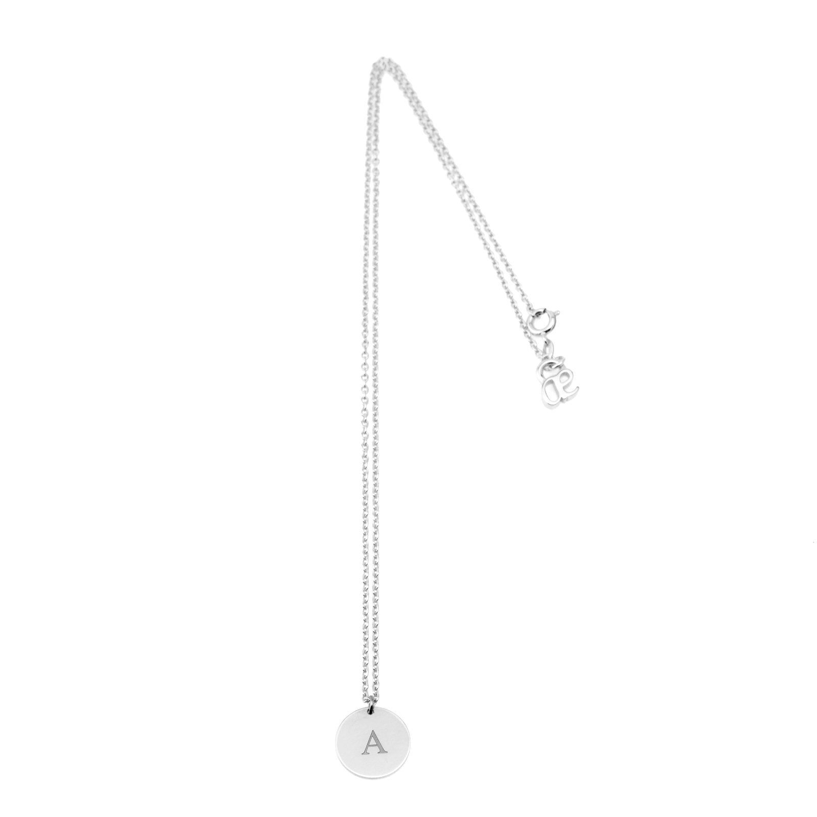 initial necklace w/ 1 pendant