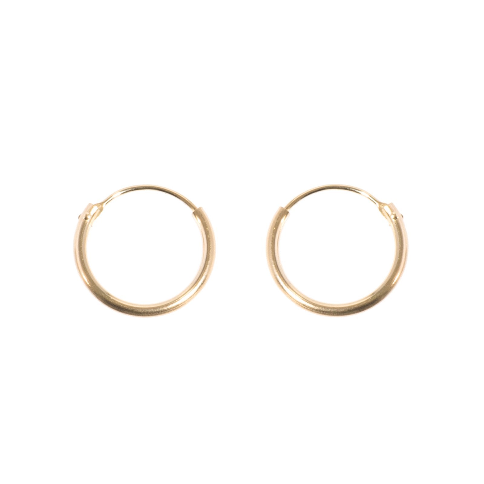 mini creolen 13mm gold ohrringe ariane ernst