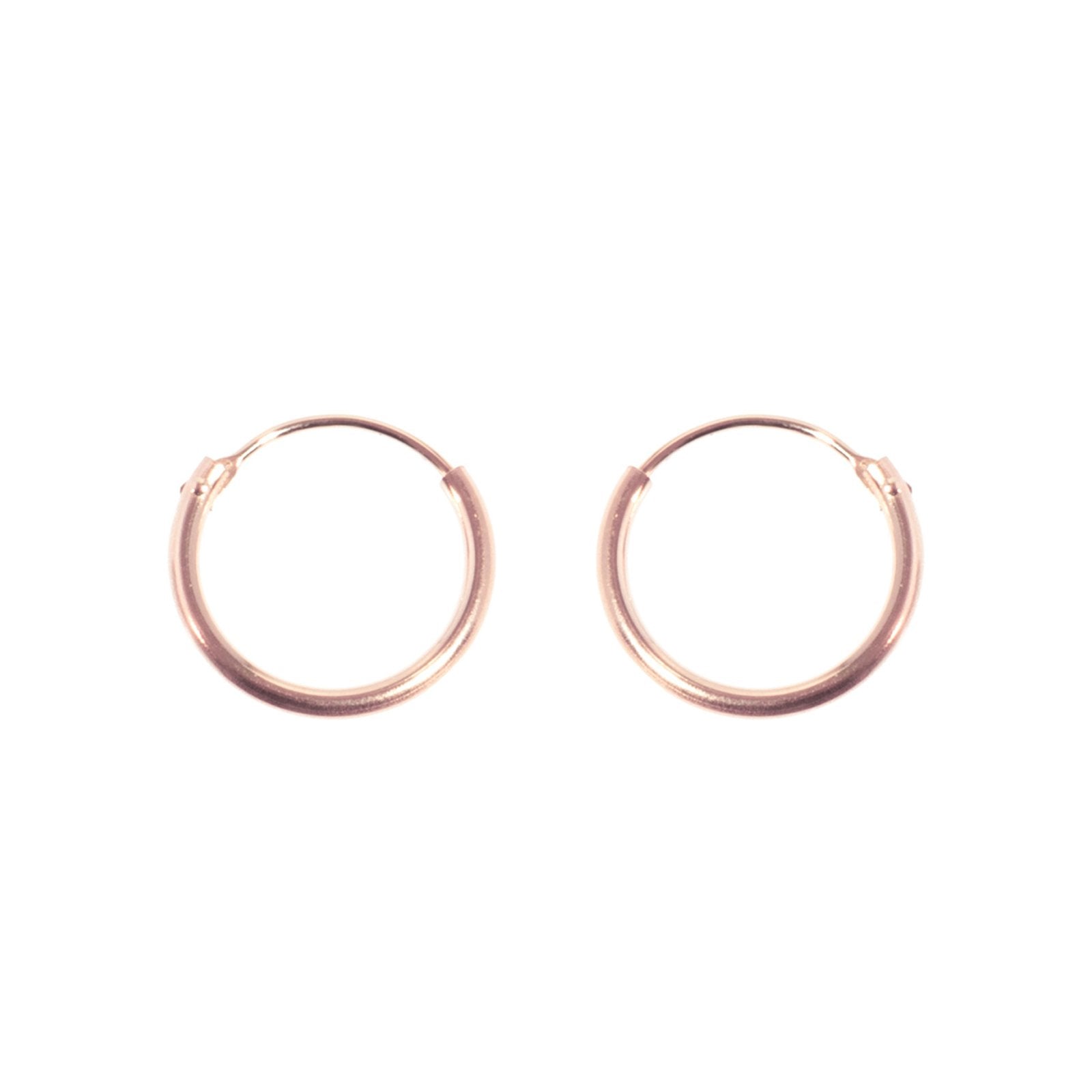 mini creolen 13mm rose ohrringe ariane ernst