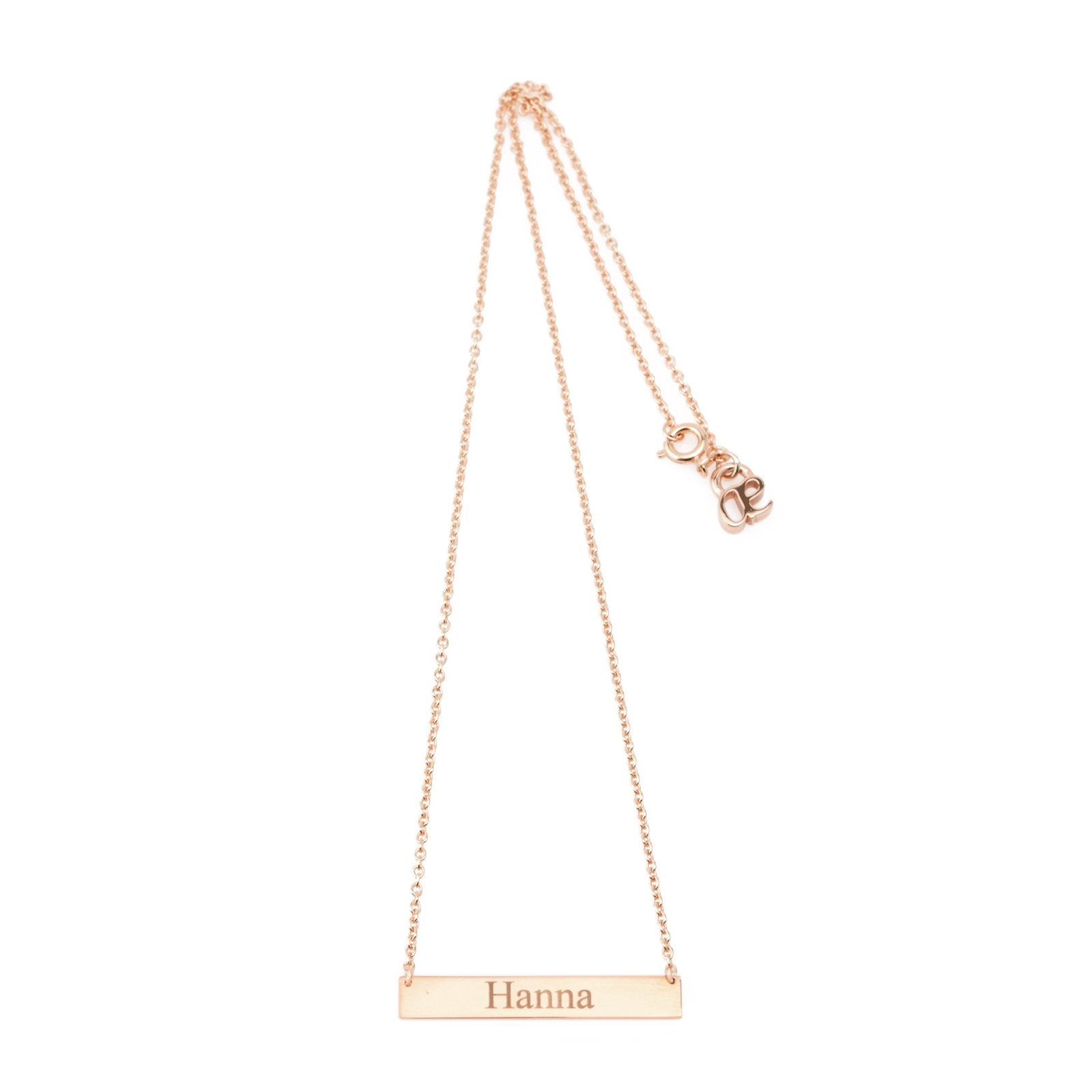 special necklace Lasergravur - Rosé - Kette - Modeschmuck - ariane ernst