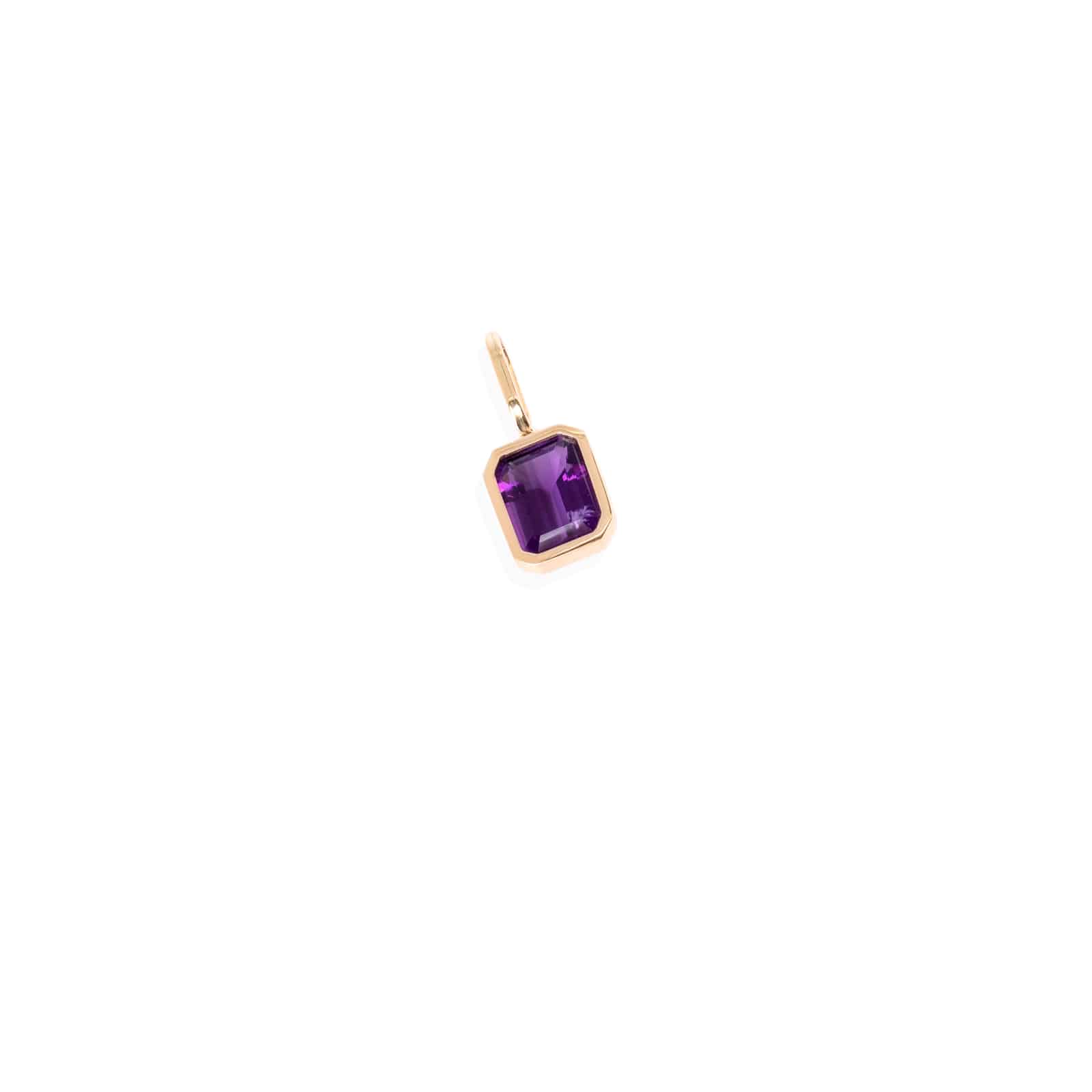wyfc amethyst achteck lila gold anhänger ariane ernst