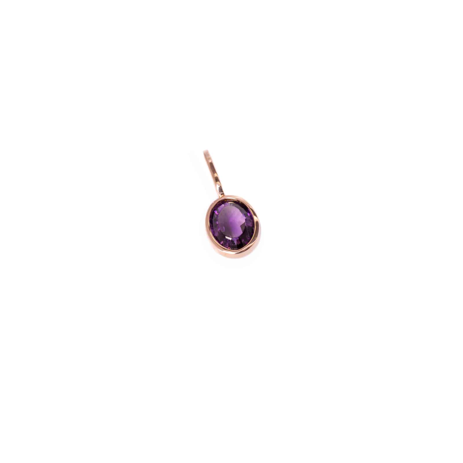 wyfc amethyst oval lila rose anhänger ariane ernst