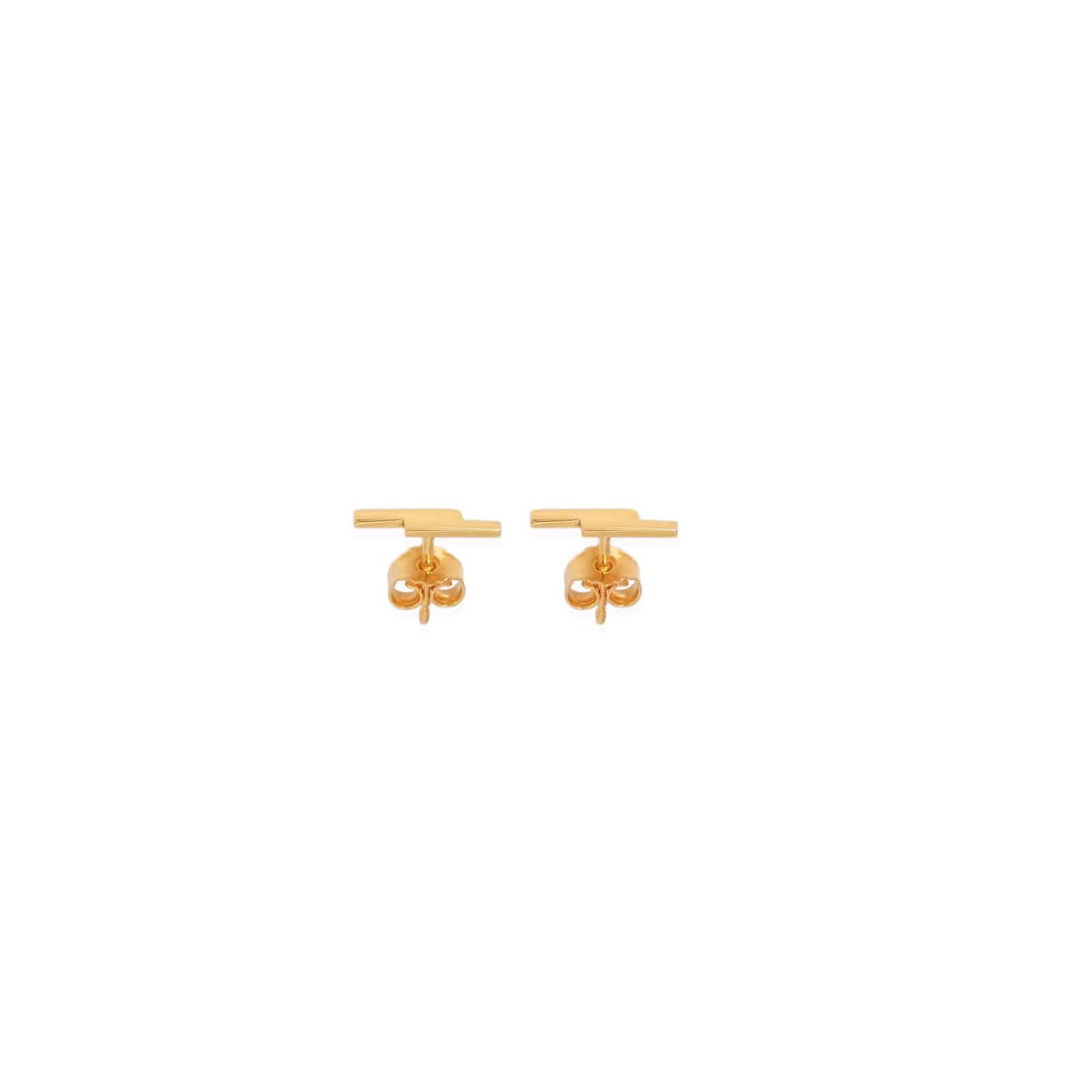 zeitgeist studs ohrringe gold ariane ernst