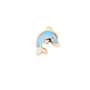 inner child stud _ dolphin