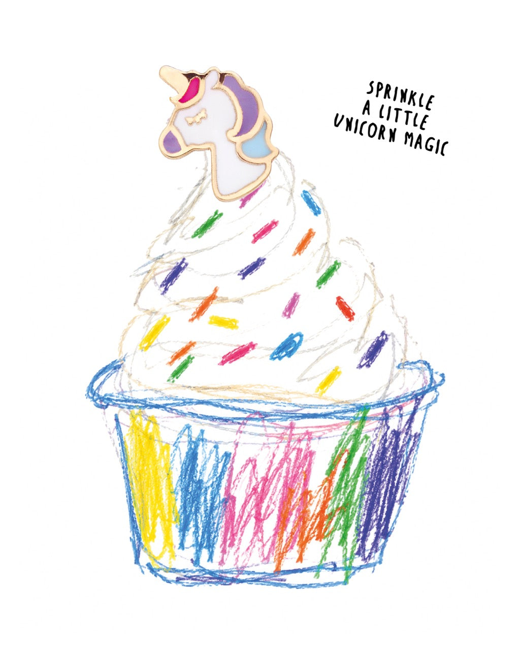 inner child stud _ unicorn