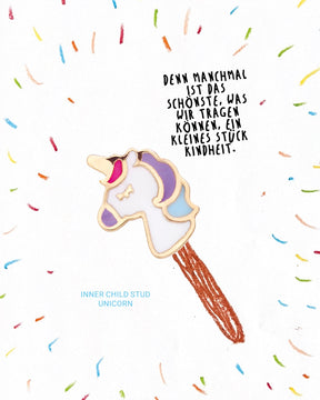 inner child stud _ unicorn