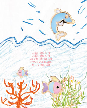 inner child stud _ dolphin
