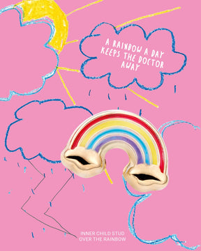 inner child stud _ over the rainbow