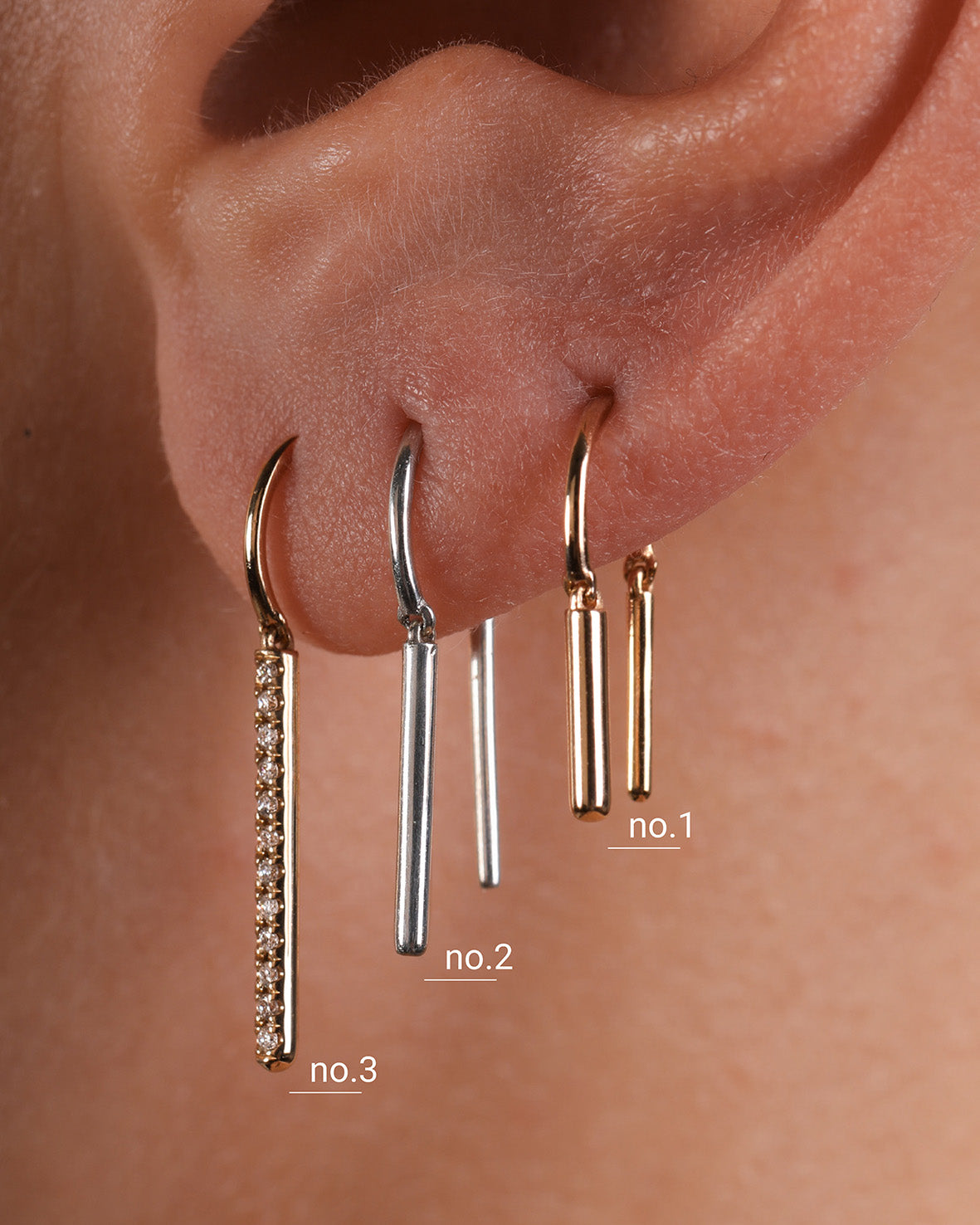 let loose earring 750 no.2