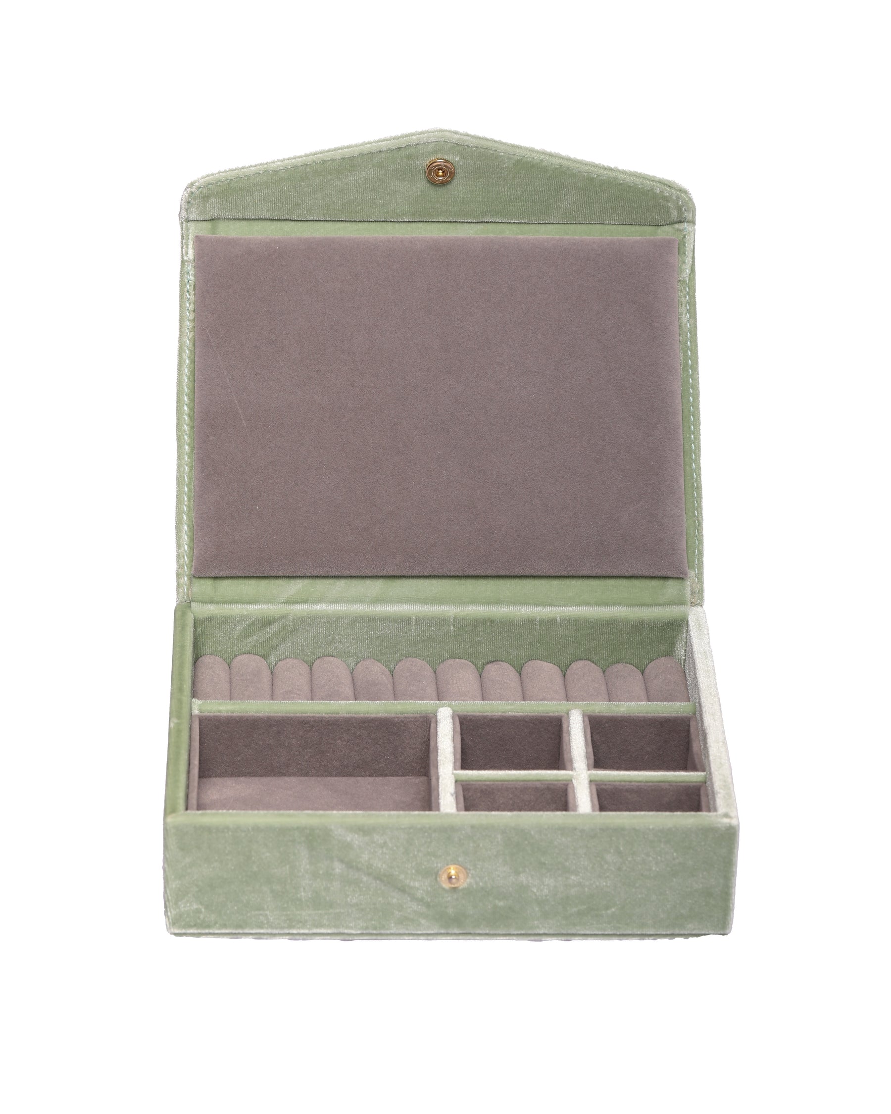 ae travel jewelry box _ velvet sage limited edition