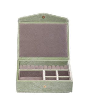 ae travel jewelry box _ velvet sage limited edition