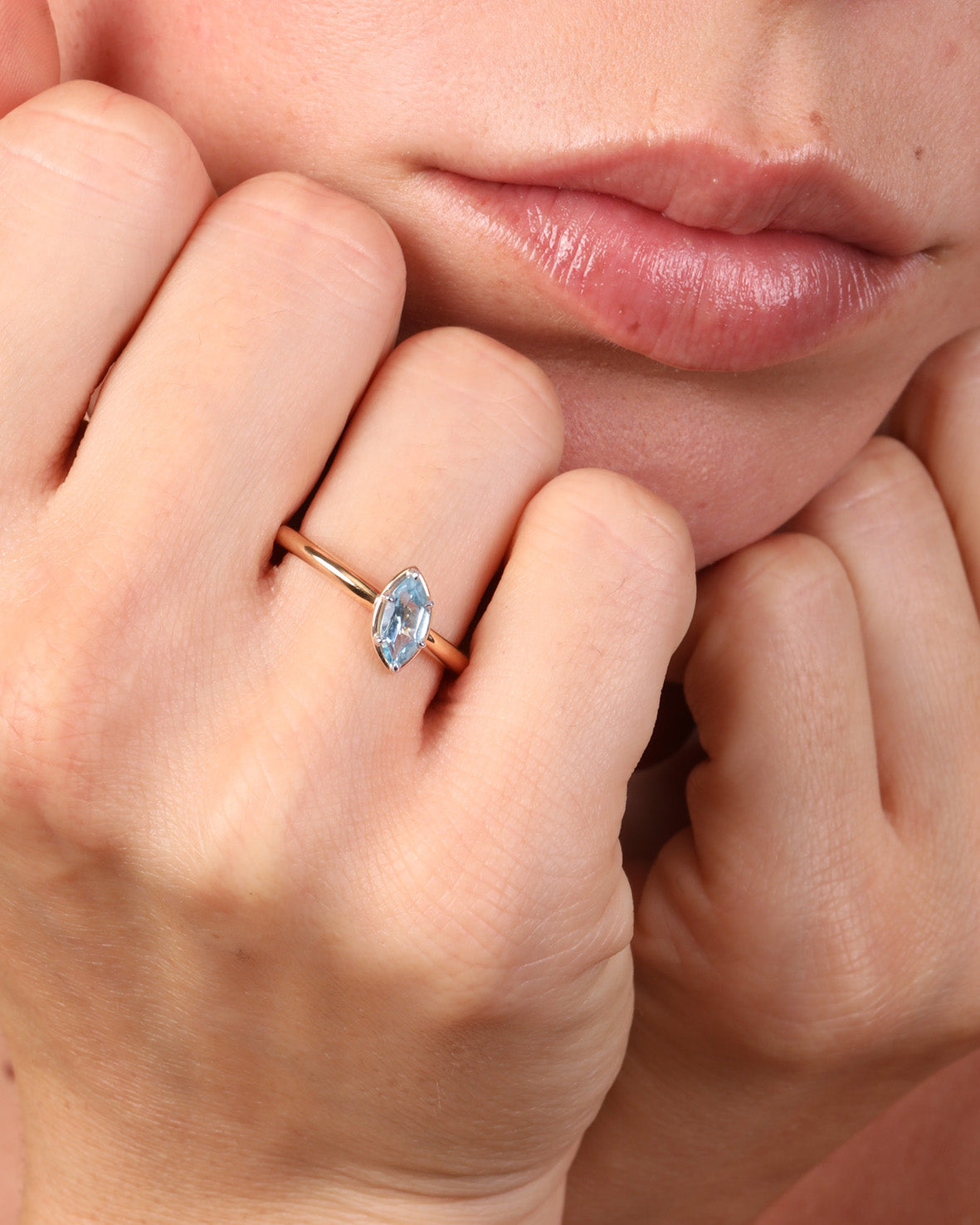 unique you(r) turn aquamarine ring 01/01