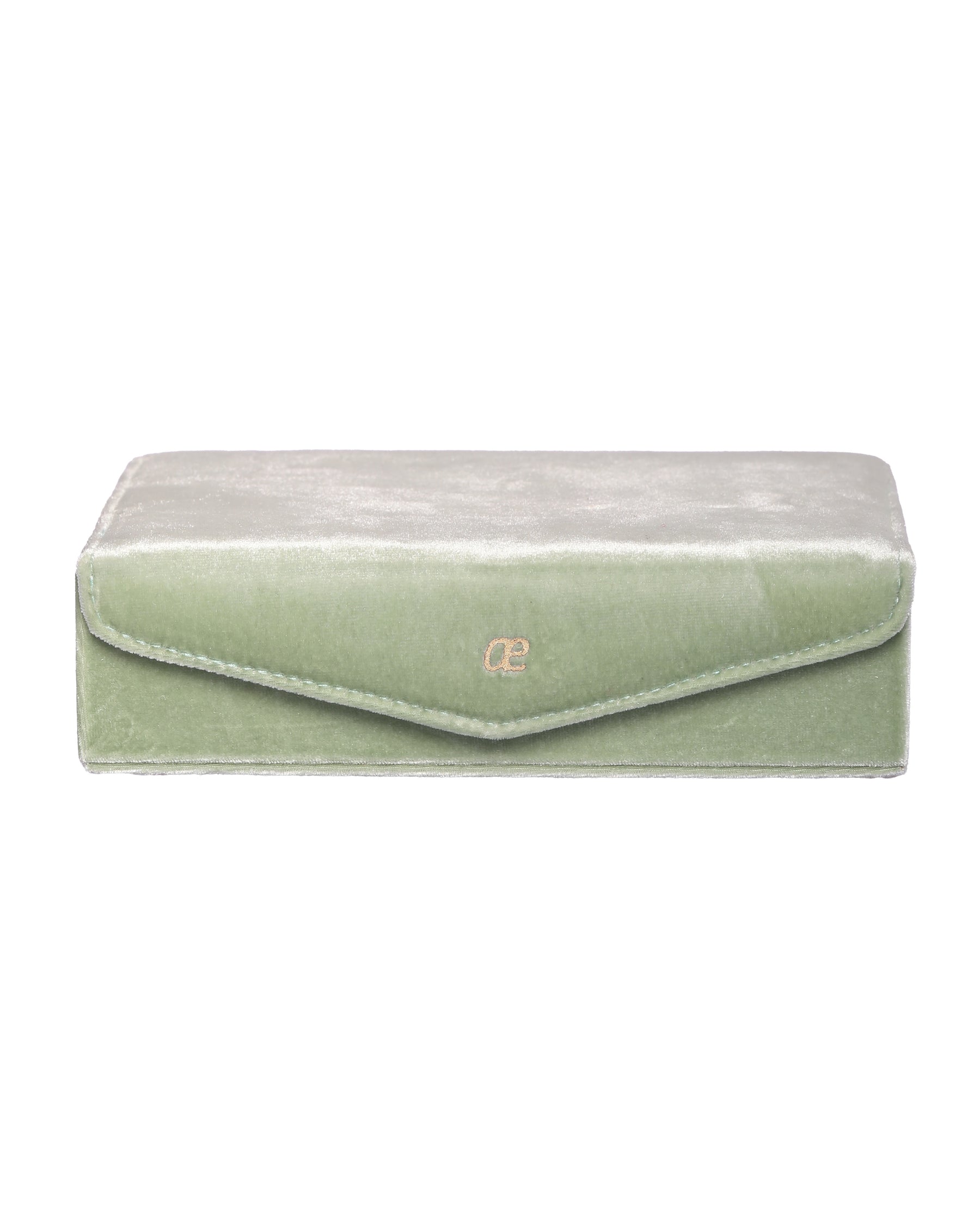 ae travel jewelry box _ velvet sage limited edition