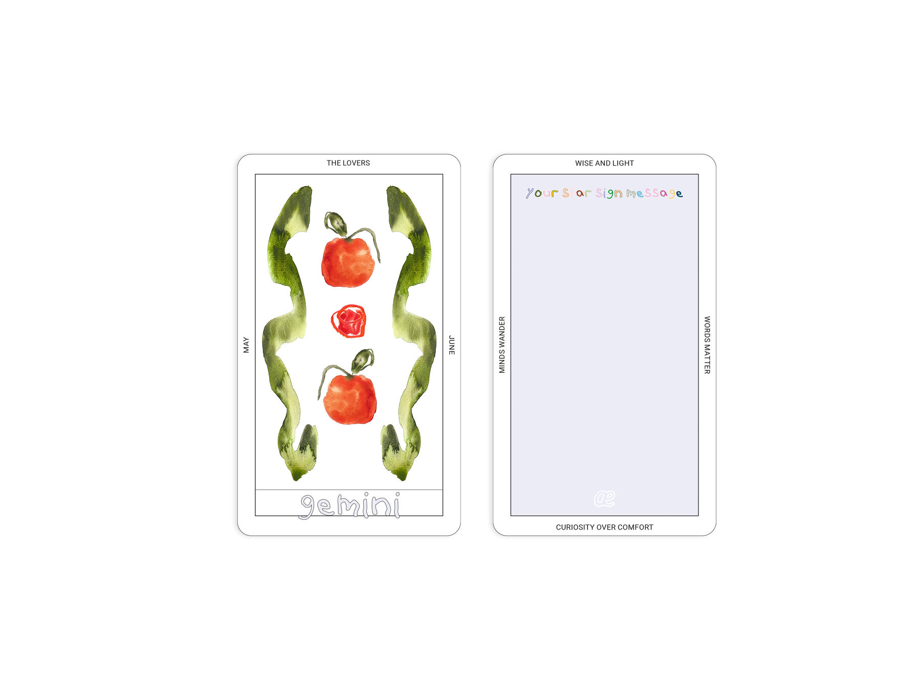 ae star sign card