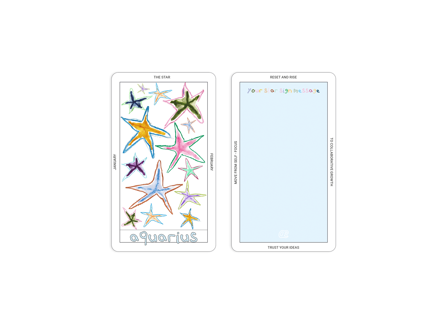 ae star sign card