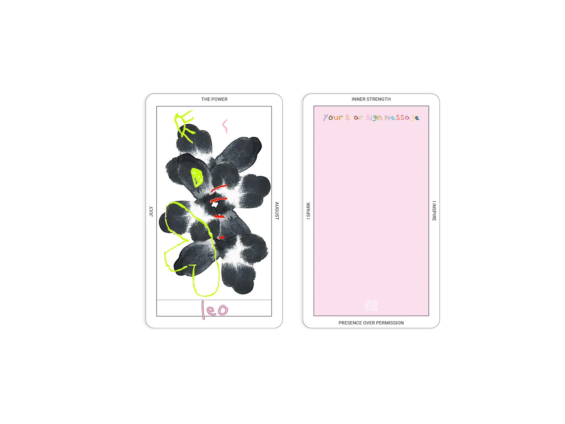ae star sign card