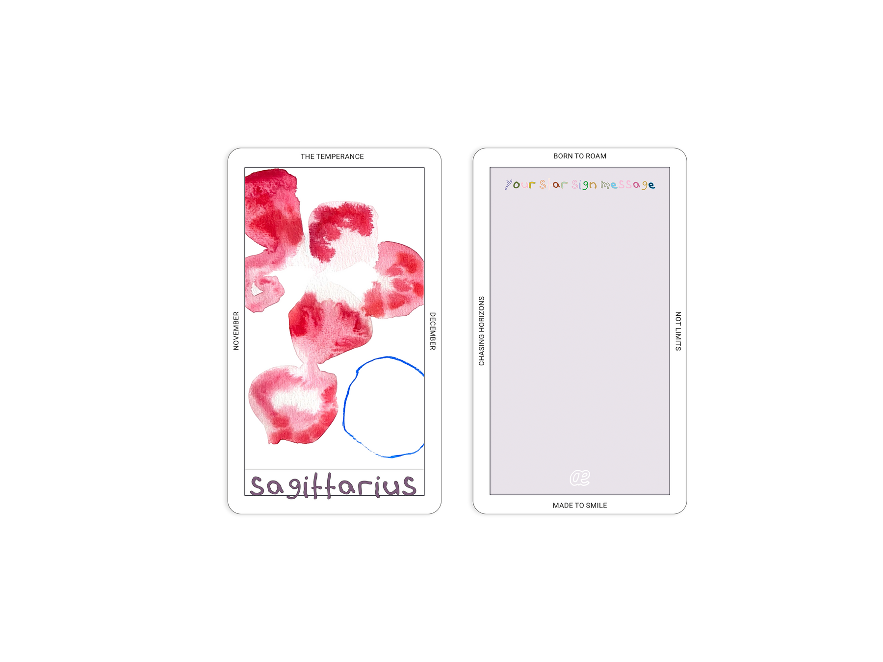 ae star sign card
