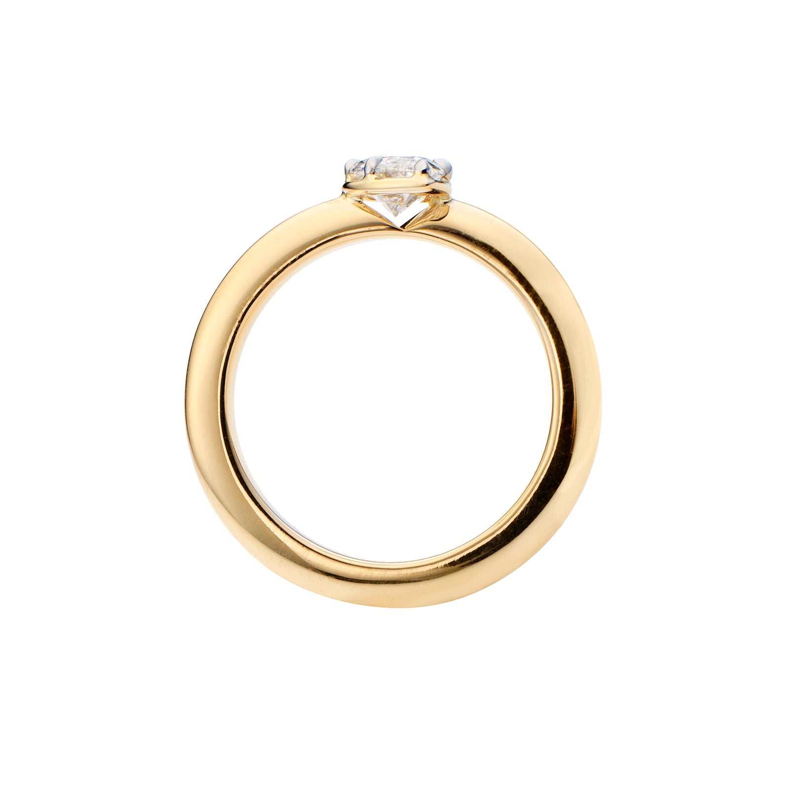 you(r) turn ring _ 18kt gelbgold