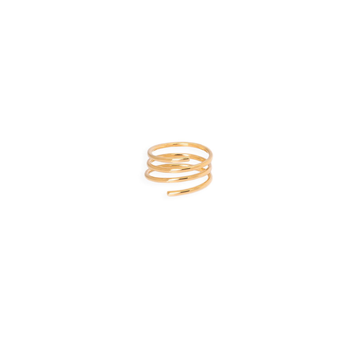 spiral ring no3 gold ariane ernst
