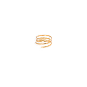 spiral ring no3 gold ariane ernst